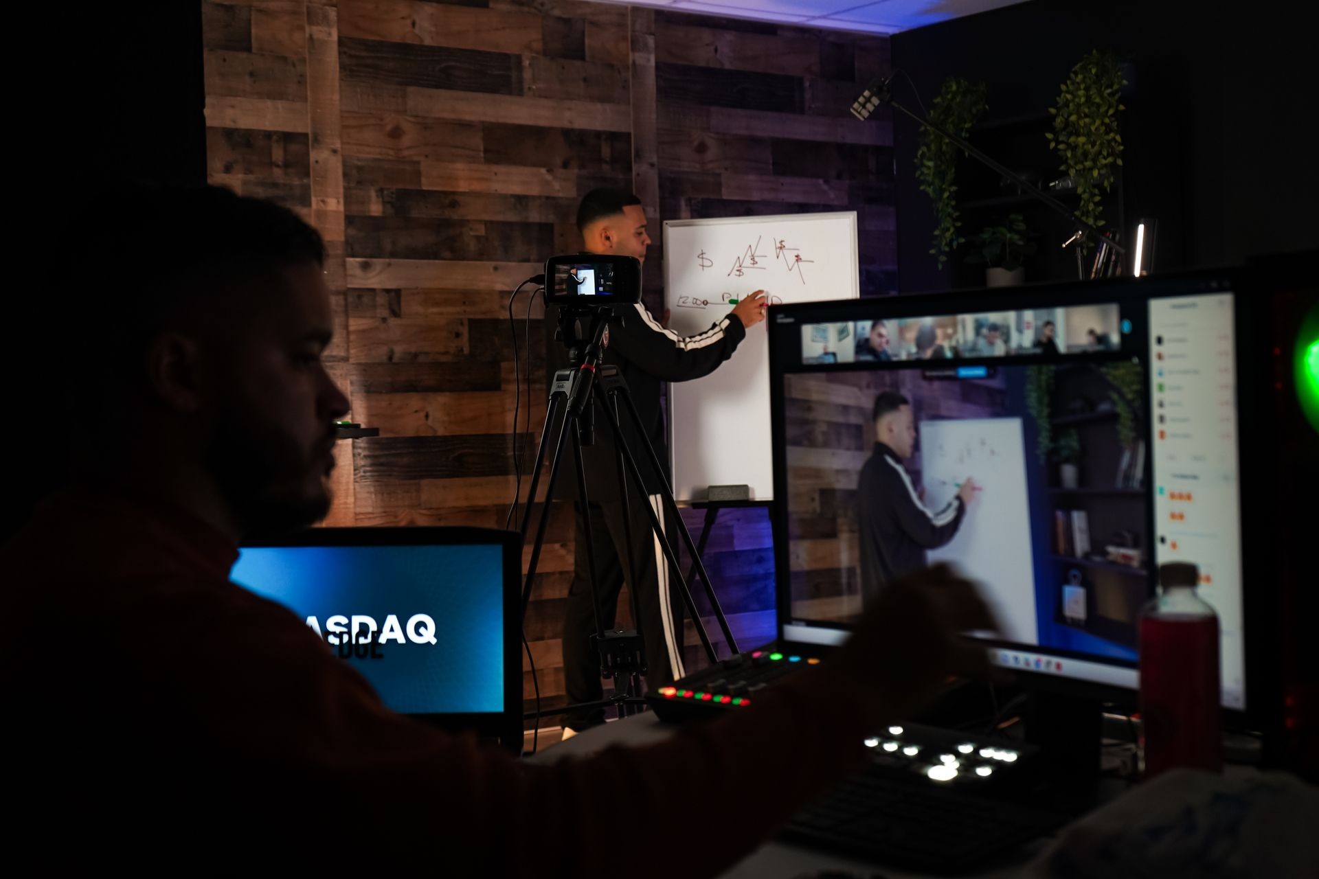 Live stream (Youtube, Zoom, Riverside)